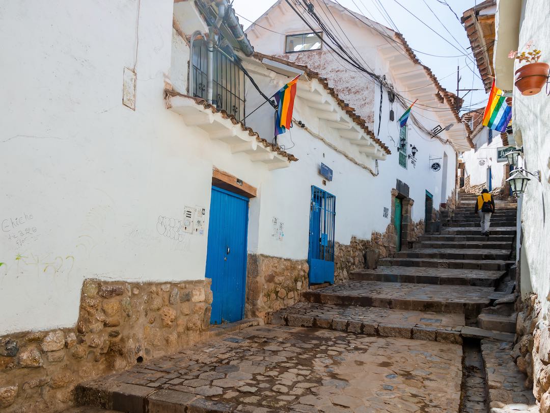 peru-group-tour-10-2 Cobbled streets of Cusco, Peru