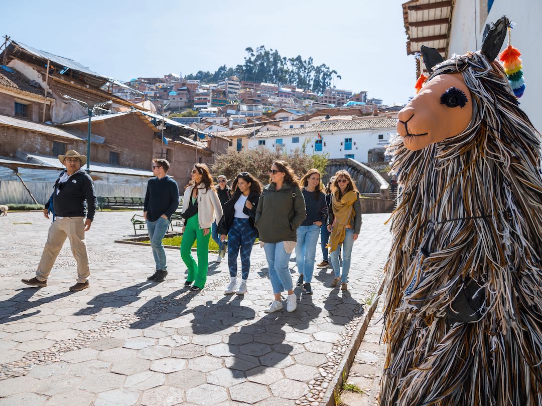 Other Way Round Travel group tour in Cusco, Peru