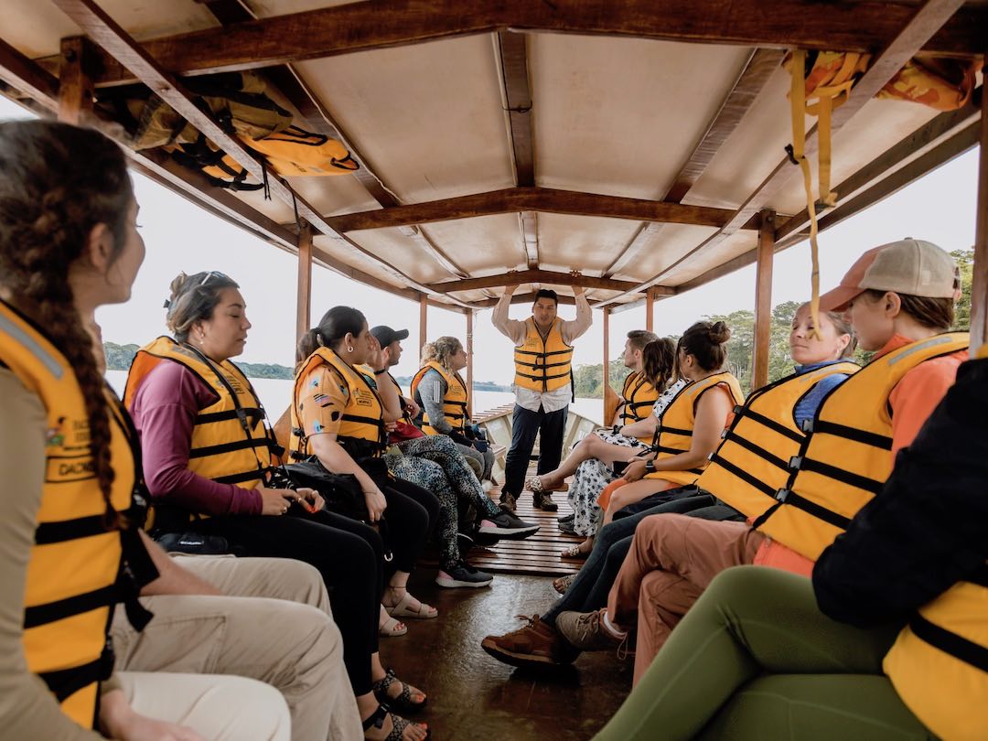 peru-group-tour-4-1 Amazon river cruise in Puerto Maldonado, Peru