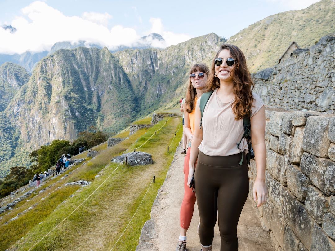 peru-group-tour-9-2 Exploring ruins of machu picchu