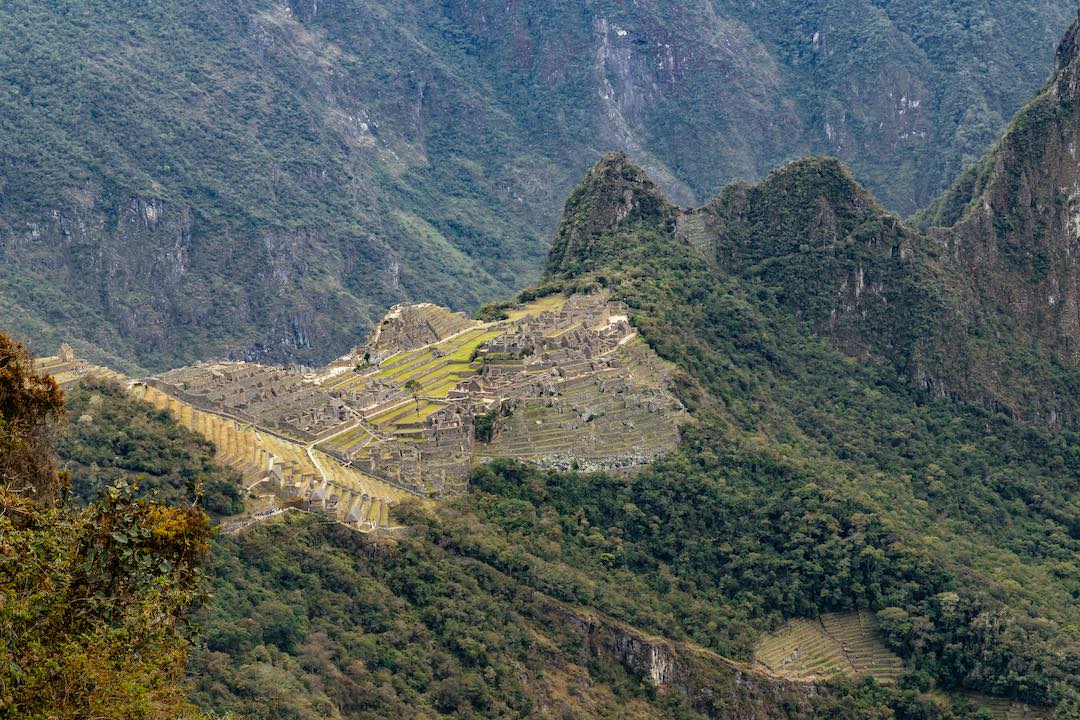 inca-trail-machu-picchu-23 View of Machu Picchu from the sungate on the inca trail