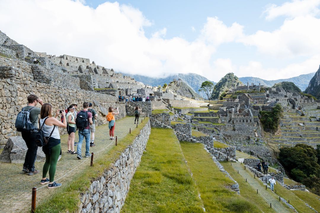 inca-trail-machu-picchu-50 Walking into Machu Picchu