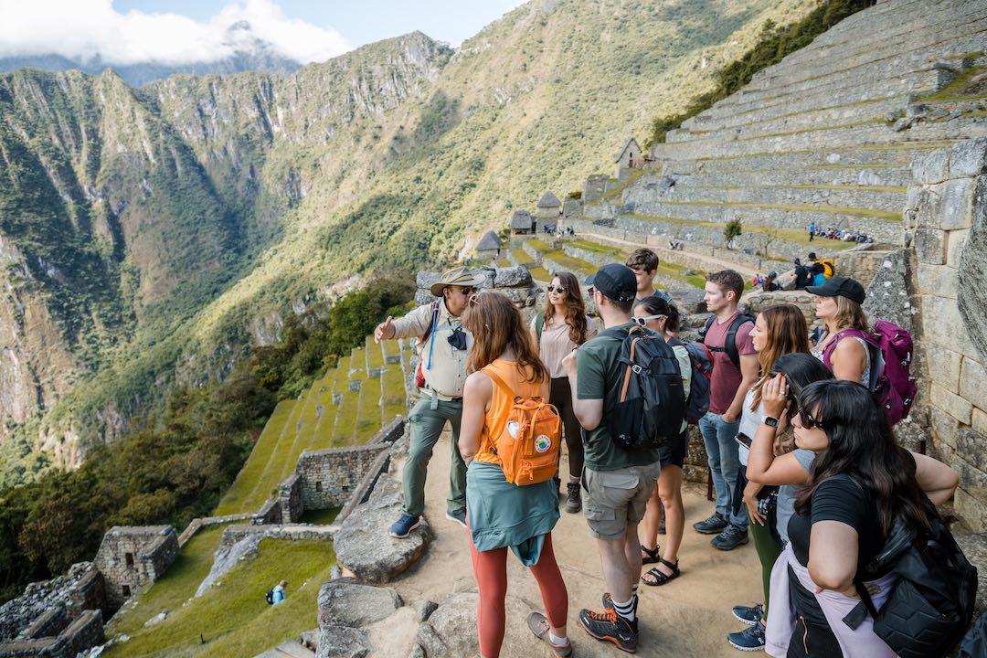 inca-trail-machu-picchu-52 Other Way Round Travel group inside Machu Picchu