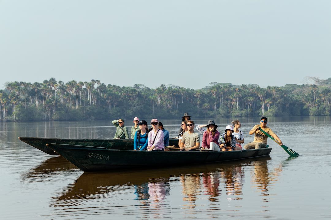 peru-amazon-15 Other Way Round Travel Group on Lake Sandoval, Peru