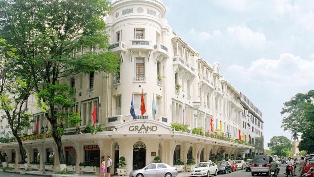 Hotel in Ho Chi Minh City during our group tour of Vietnam