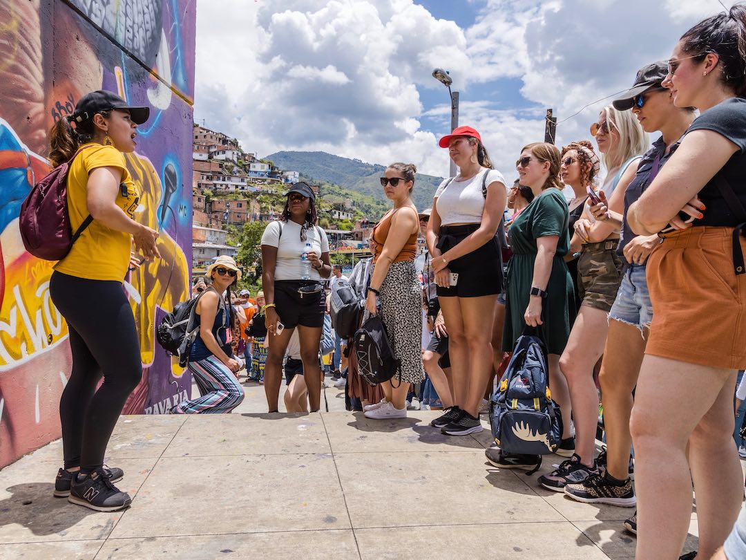 Other Way Round group tour in Medellin, Colombia