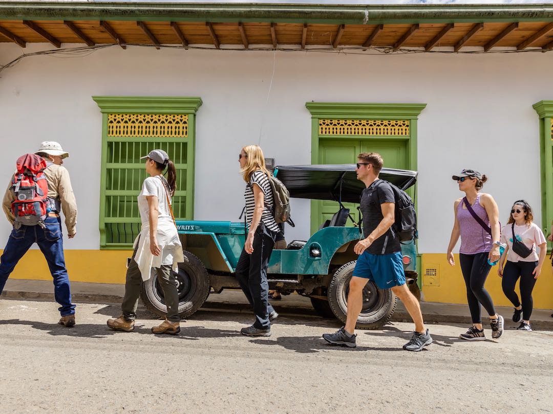 Other Way Round group tour in Colombia