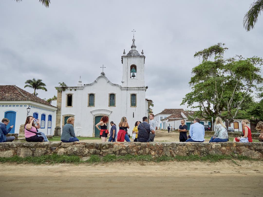 Other Way Round travel group in Paraty, Brazil