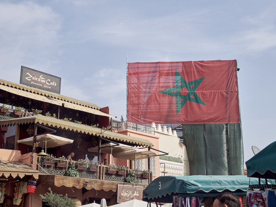 Marrakech during our Morocco Group Tour