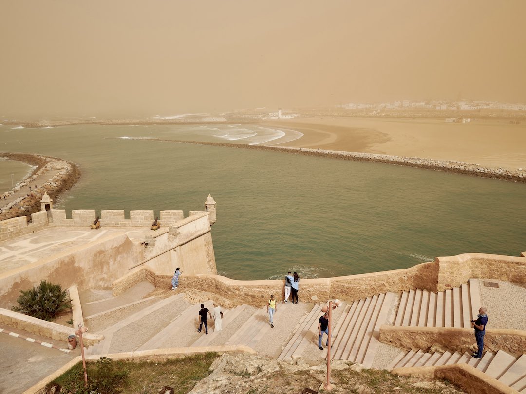 Rabat visit during our Morocco group tour
