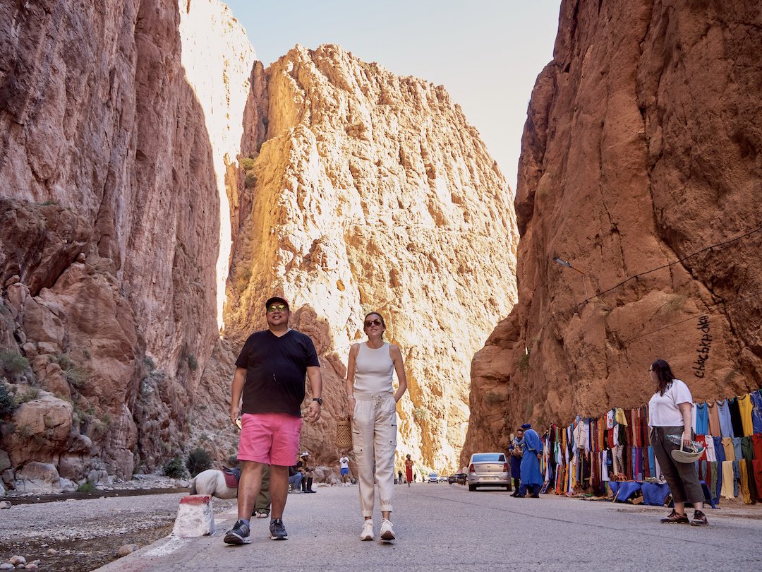 OWR Travel Morocco group tour in Todra Gorge, Morocco