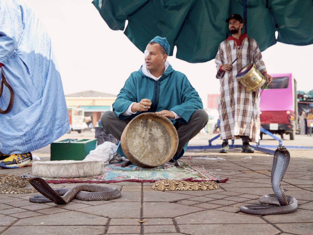 Marrakech, Morocco during our 9-day Morocco group tour