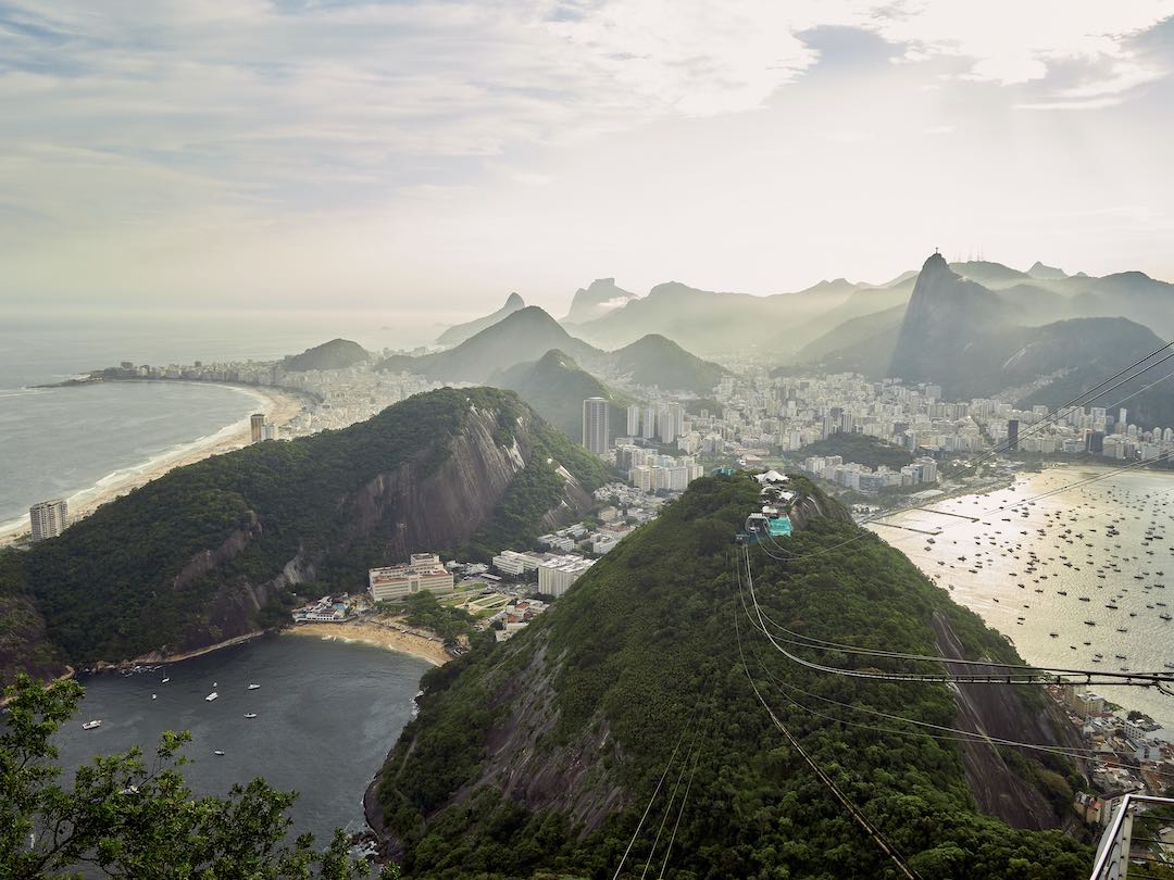 View from Sugarloaf Mountain, Rio, Brazil