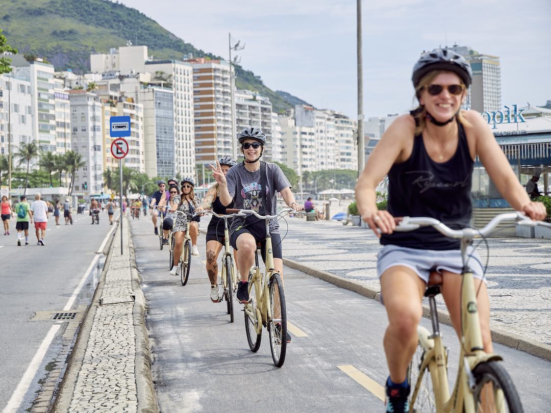 Bike tour in Rio de Janeiro, Brazil