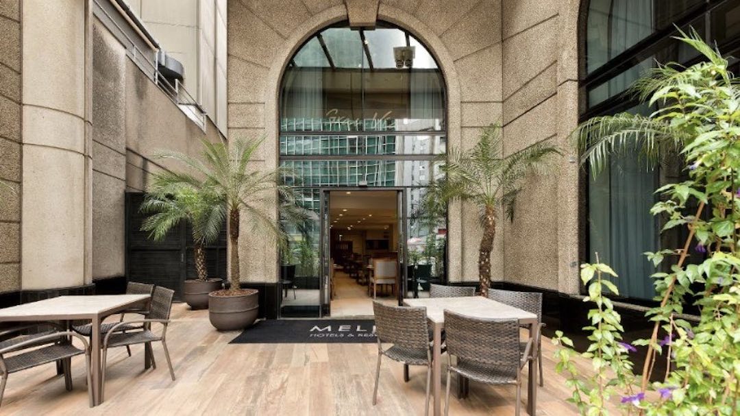  Staying in Melia Paulista, Sao Paulo during group tour of Brazil