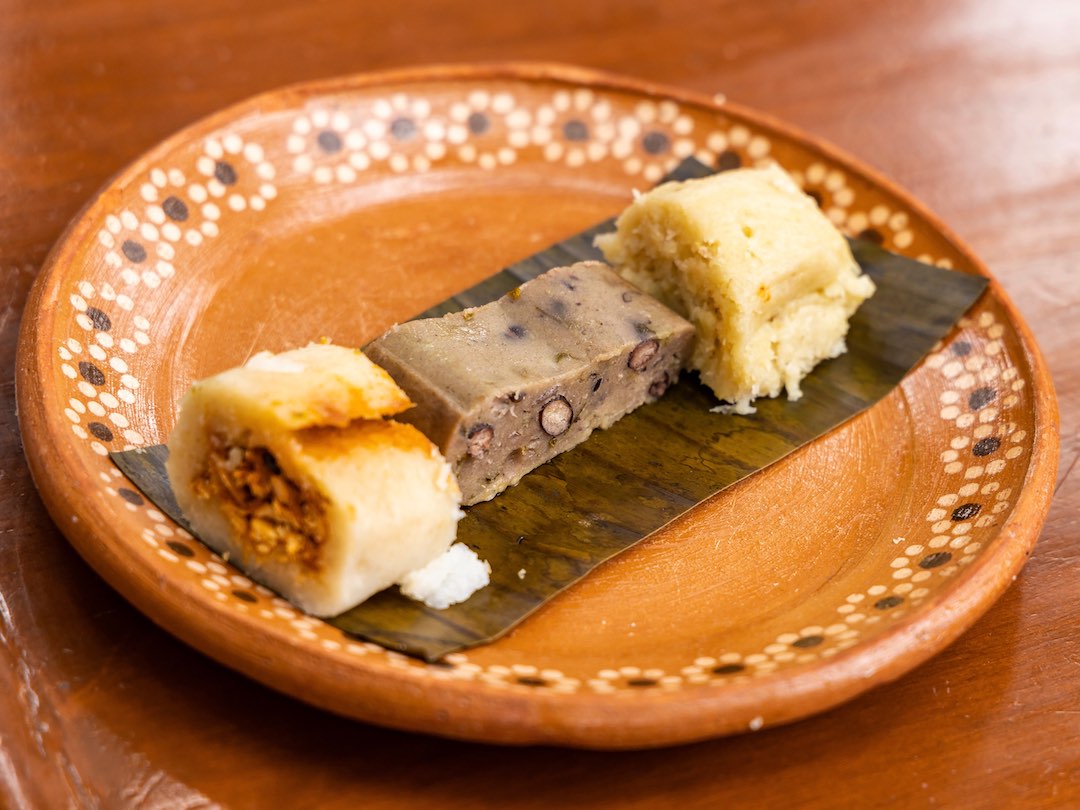 Tamales on our Mexico City street food tour