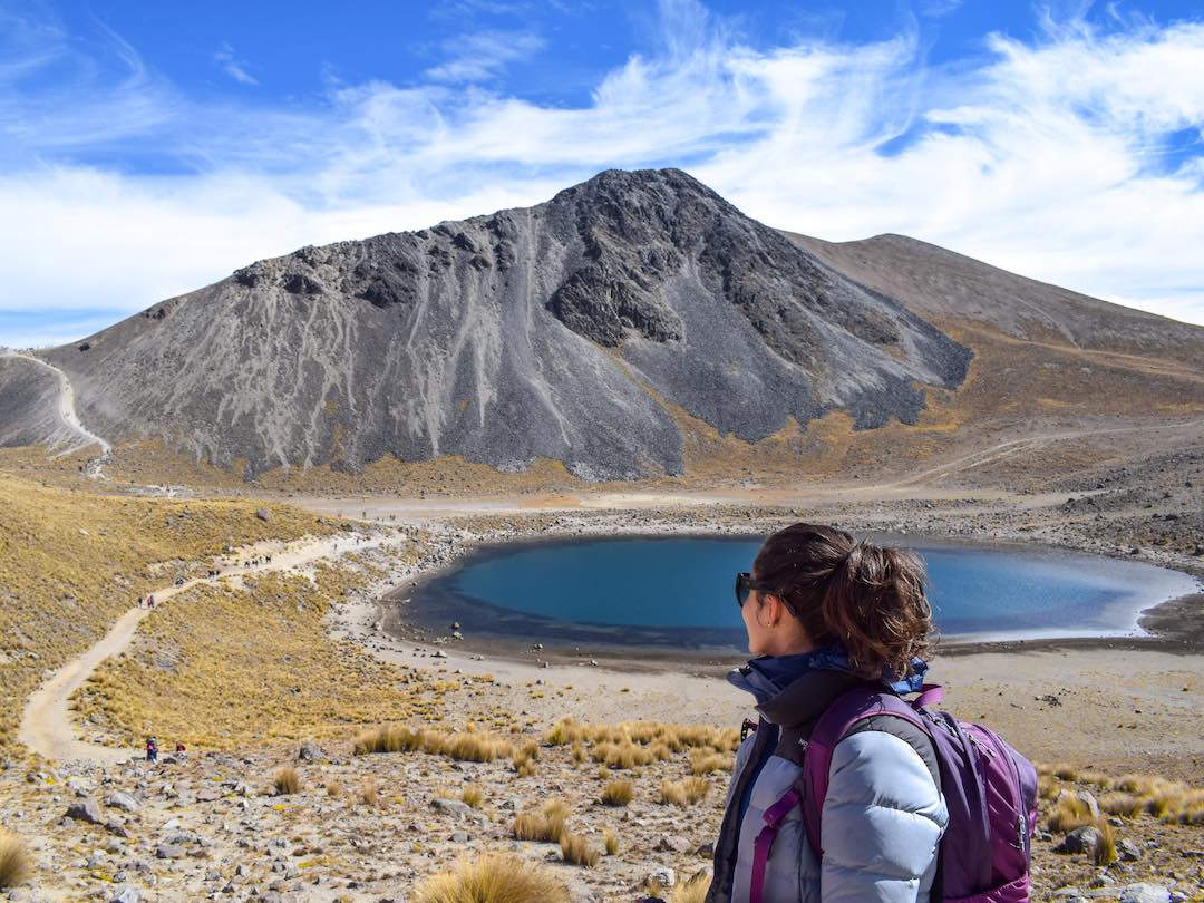 Volcano Toluca during our 4 day tour of Mexico City