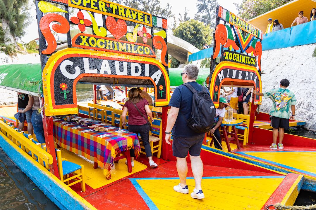 Other Way Round tour group visiting Mexico City