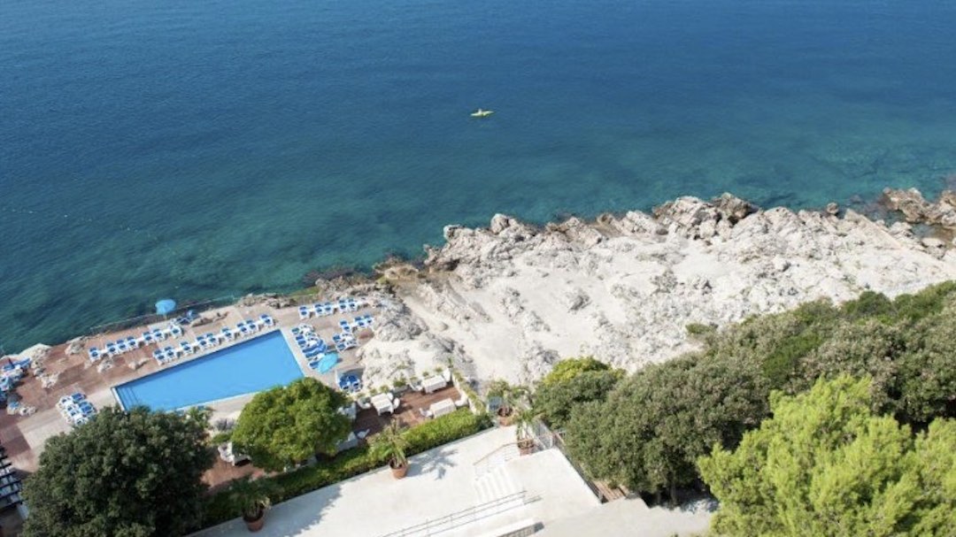 Staying in Hotel Adria, Dubrovnik during our group tour of Croatia