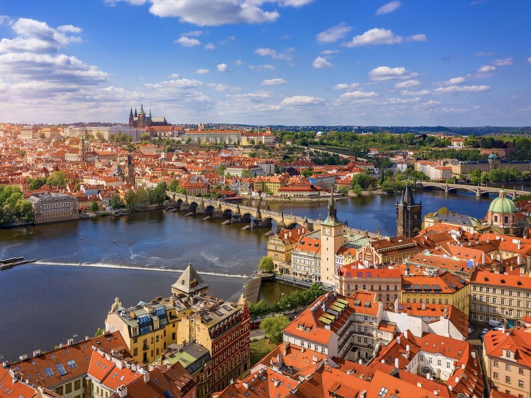 Prague view 