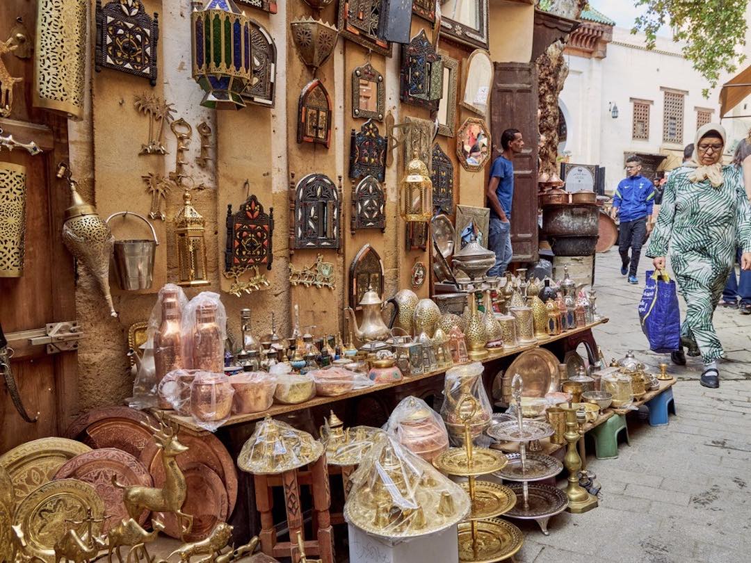 Wandering the streets of Morocco with Other Way Round Travel