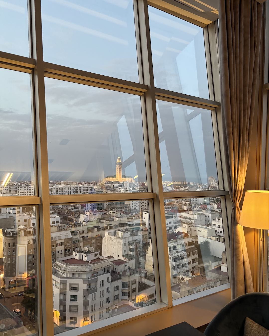 Rooftop bar views in Morocco with Other Way Round Travel