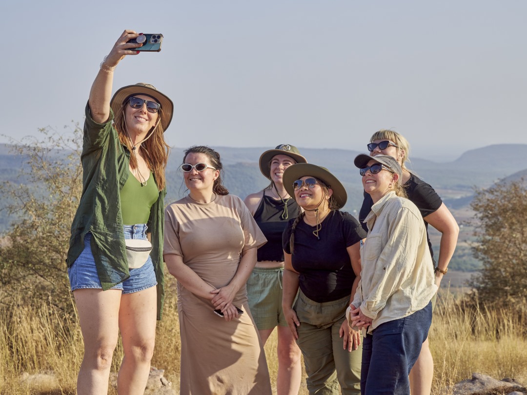 Ranthambore national park during India group tour