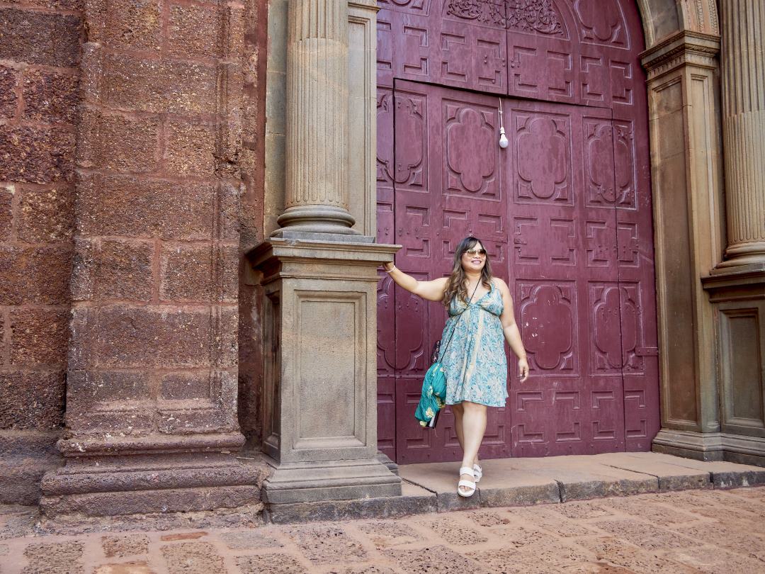 Walking the streets of Old Goa