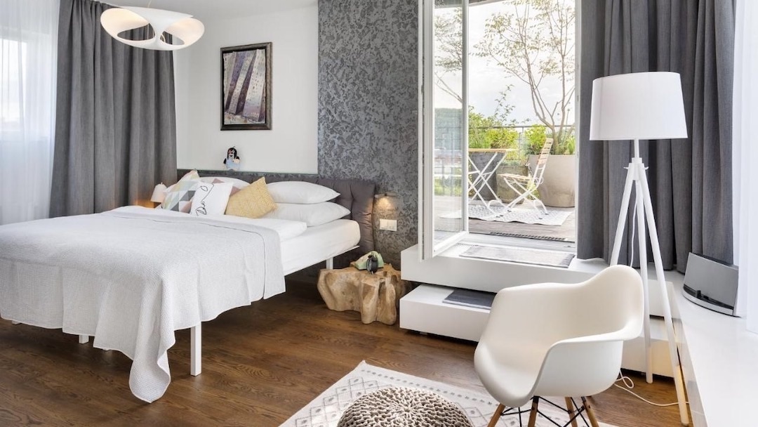Staying in Mosaic House Design Hotel Prague during our group tour of Central Europe