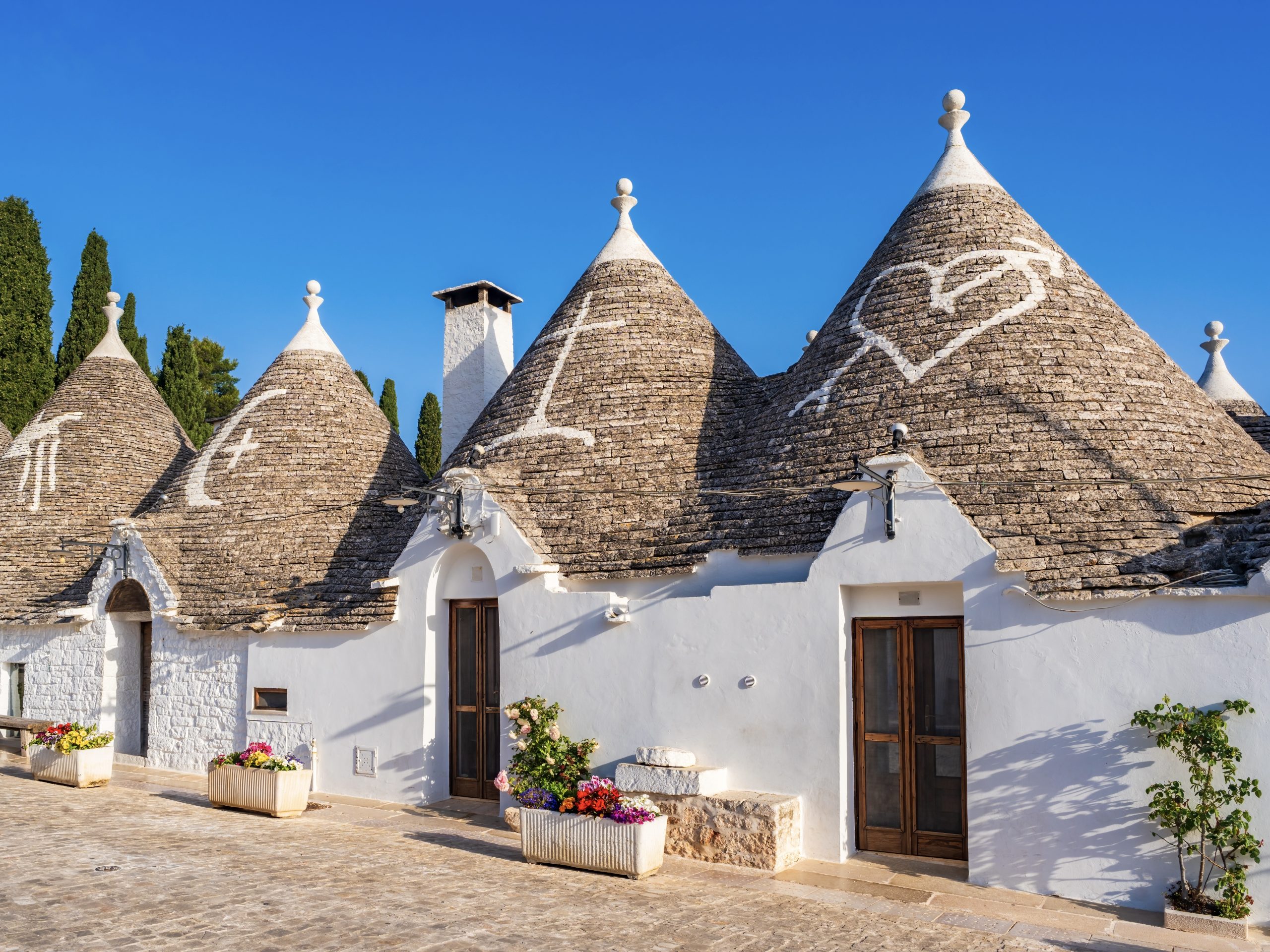 Trulli houses in Alberobello during an Italy group tour with Other Way Round Travel