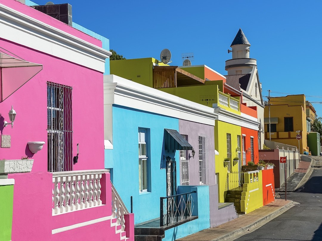 Bo-Kaap area of Cape Town during the South Africa & Victoria Falls trip with Other Way Round Travel