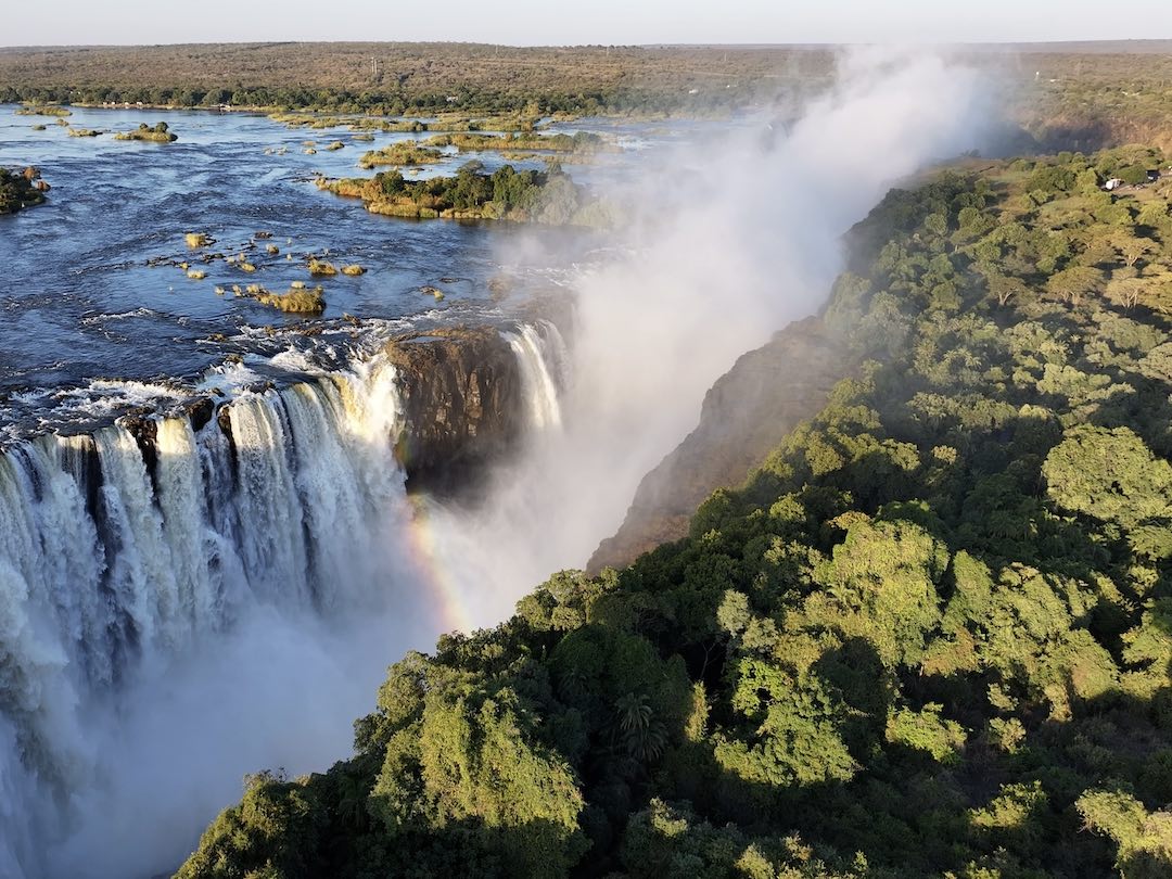 Victoria Falls from above 