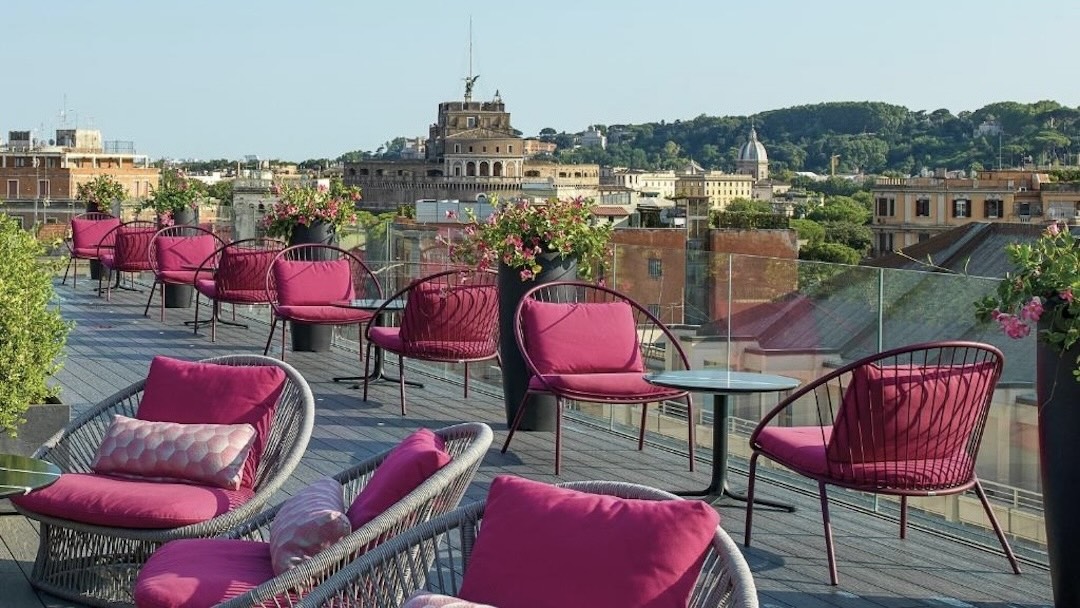 Staying in Orazio Palace Hotel, Rome during the Italy group tour with Other Way Round Travel