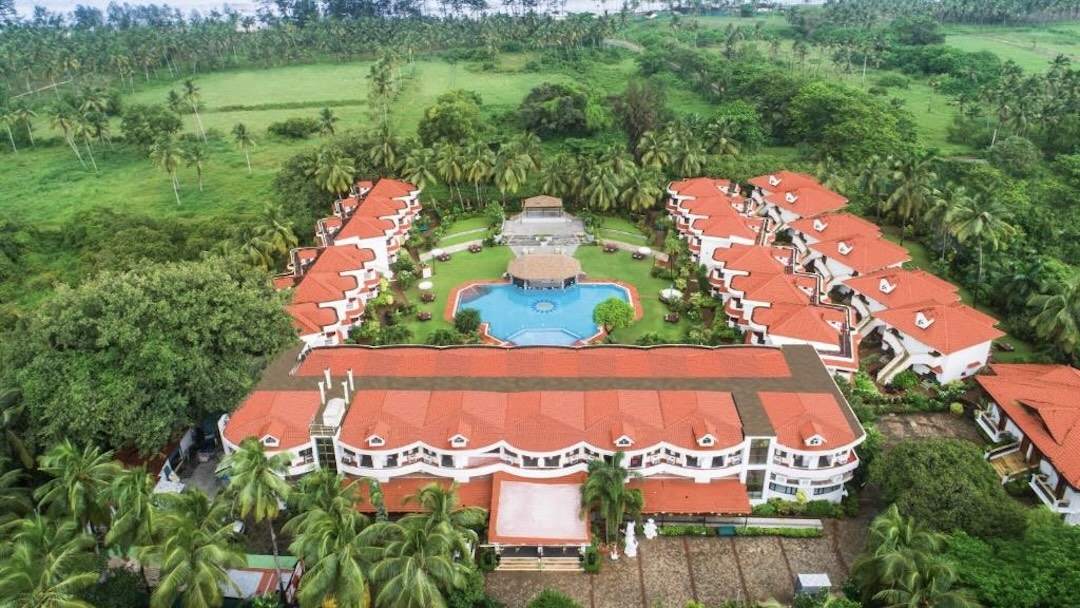 Heritage Village Resort & Spa, Goa during an India group tour