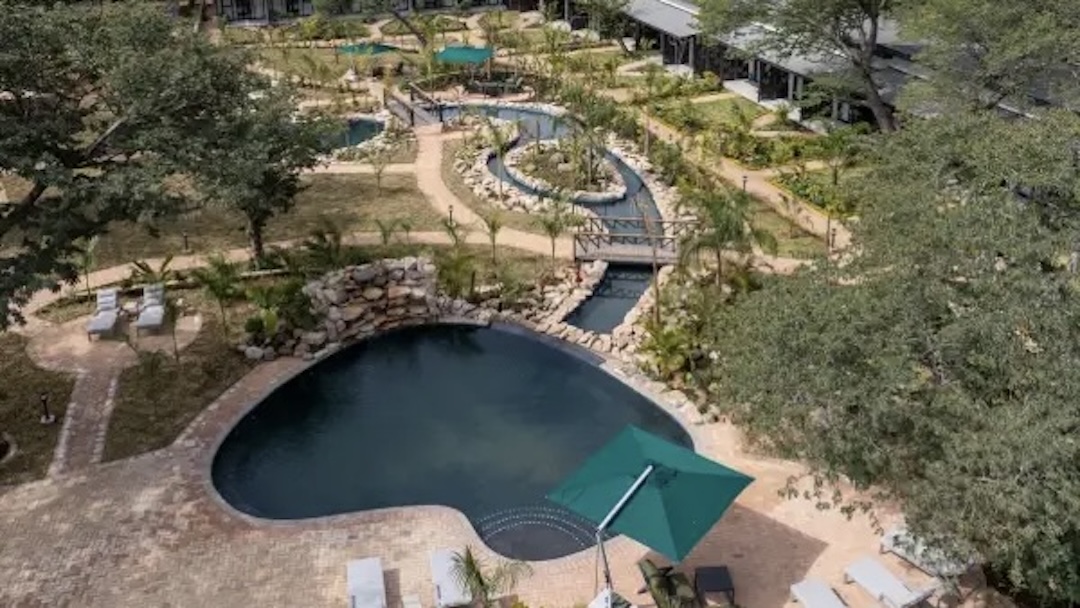 Staying at Waterfalls Lodge, Victoria Falls during the South Africa & Victoria Falls group tour with Other Way Round Travel