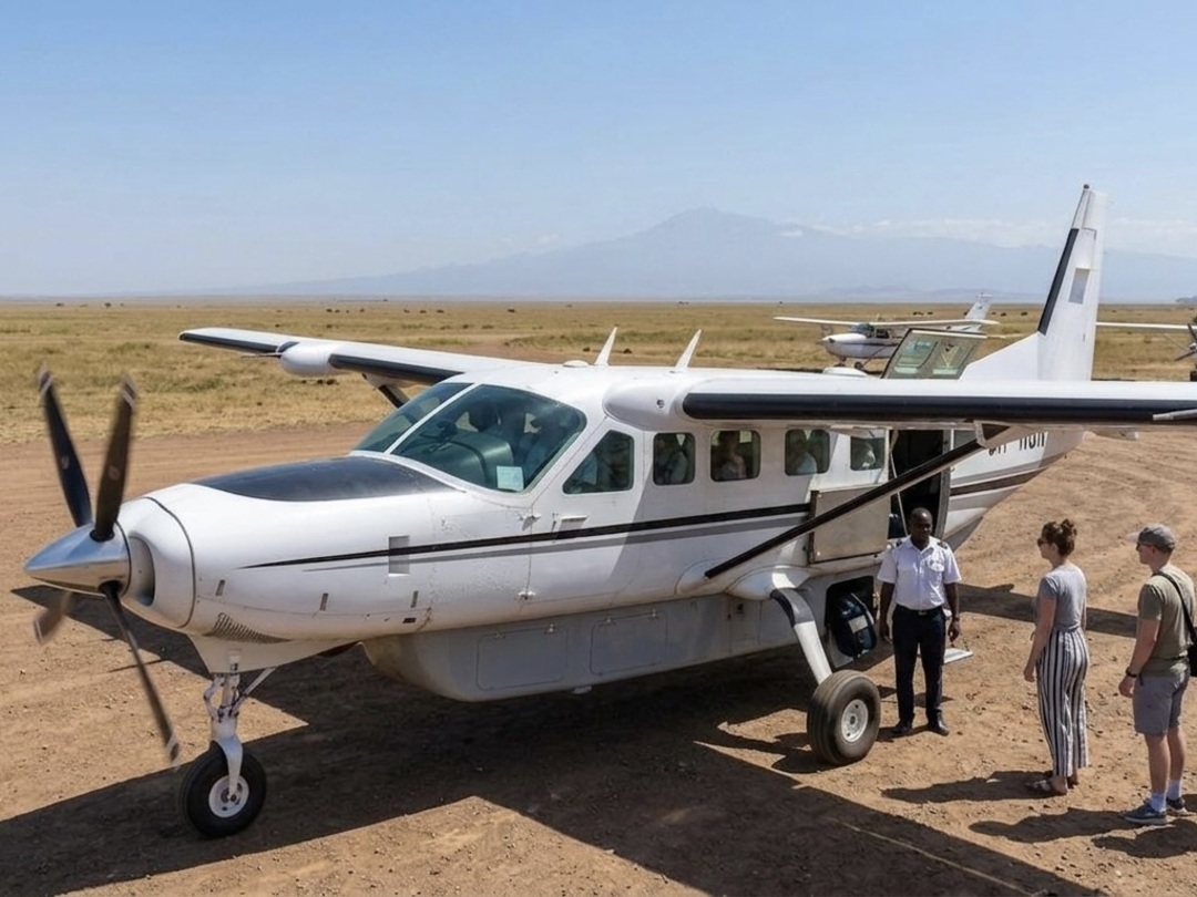 A view over Ngorongoro Crater during the Kenya & Tanzania group tour