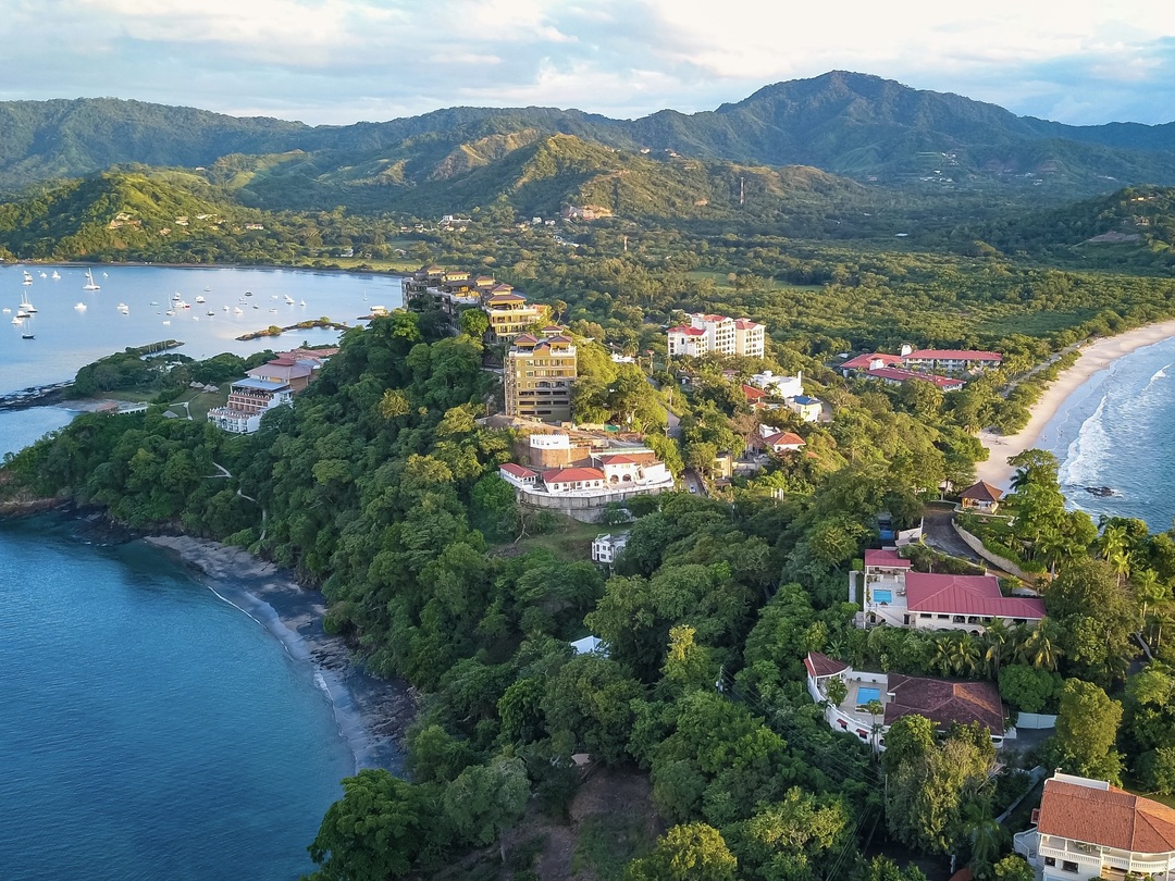 Aerial view of Guanacante during the Other Way Round Travel group tour of Costa Rica